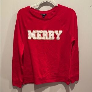 Festive Red and White Pajama Set Intimates & Sleepwear